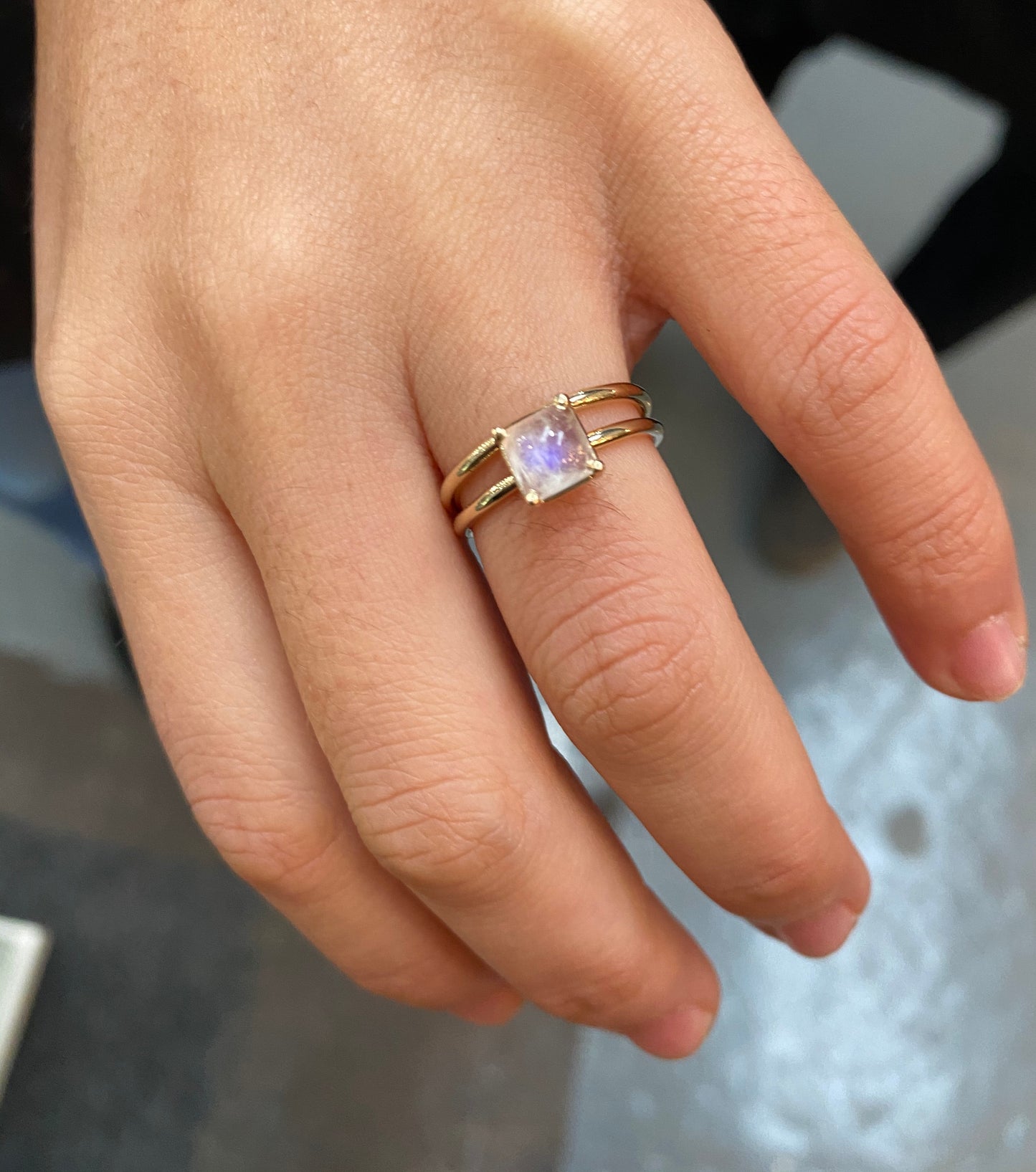 Lissette's Moon Stone Ring