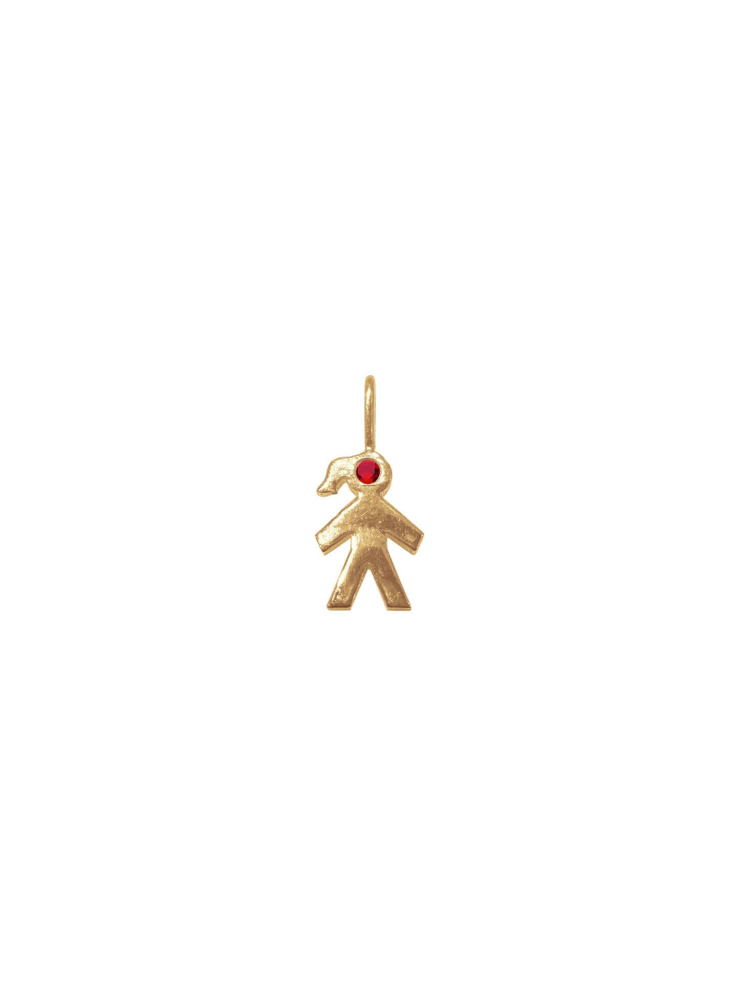 14K Birthstone Children Charm