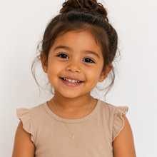 14k Kids Cross Necklace