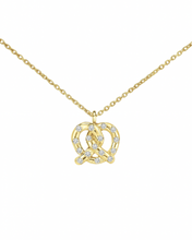 14K NY Pretzel Necklace