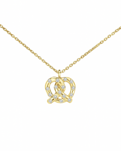14K NY Pretzel Necklace