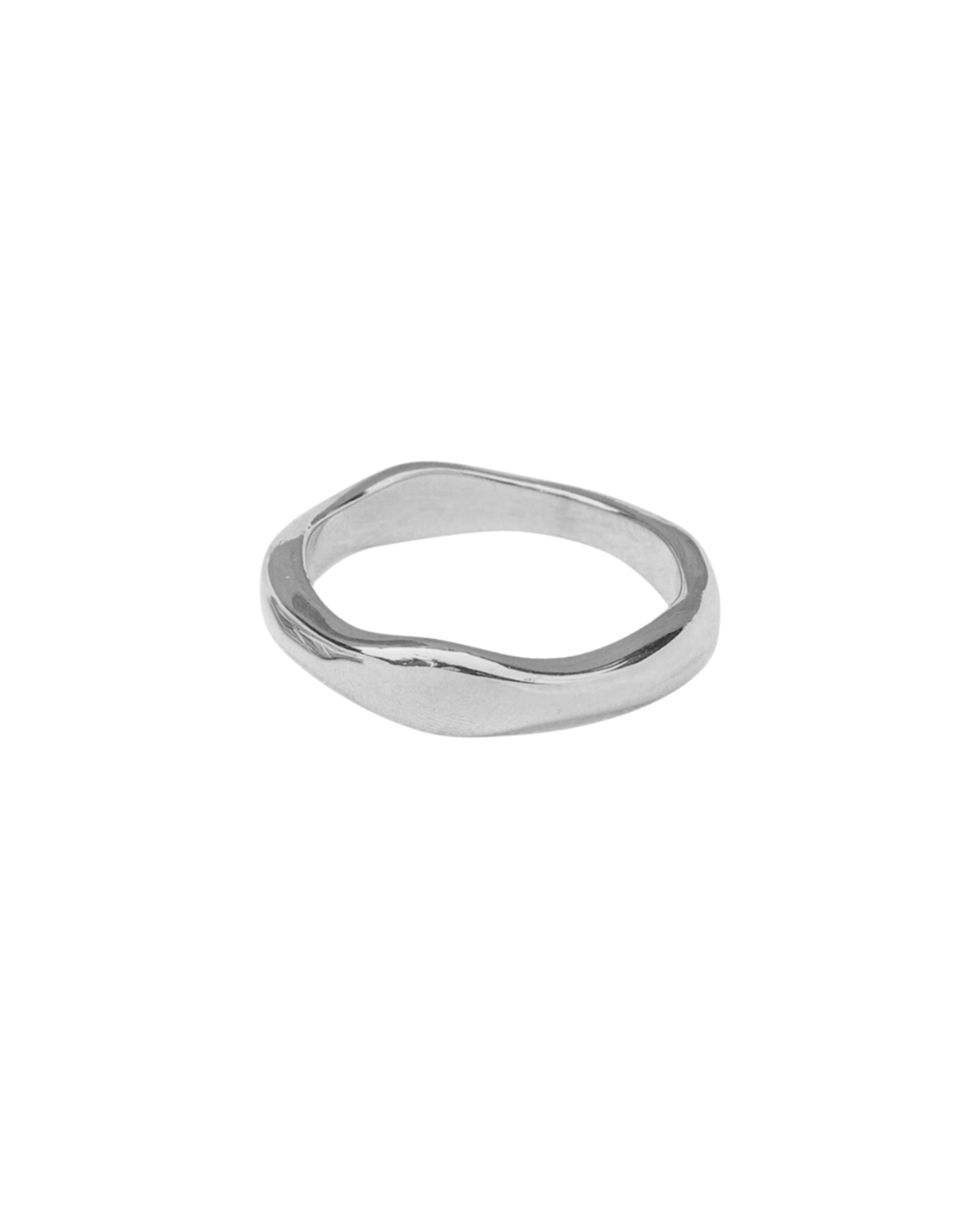 14K Bold Wave Band