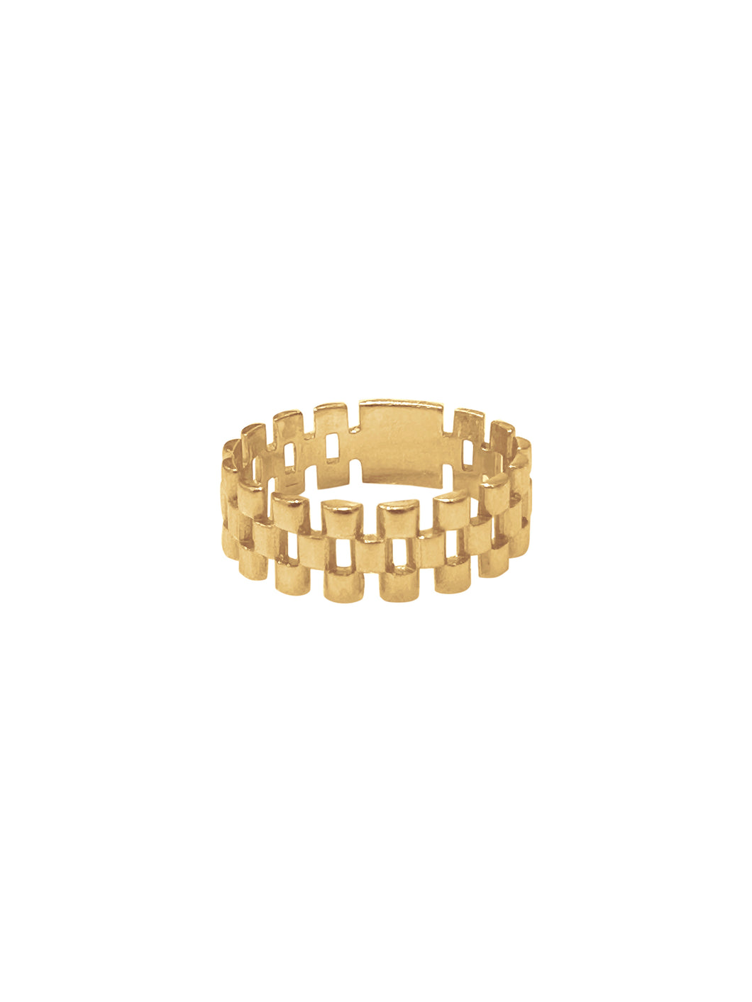 14KT Watch Link Ring