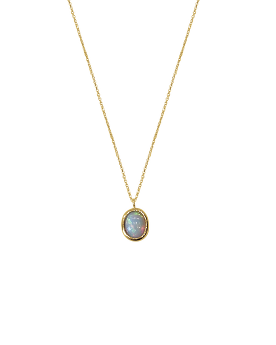 14K Opal Necklace