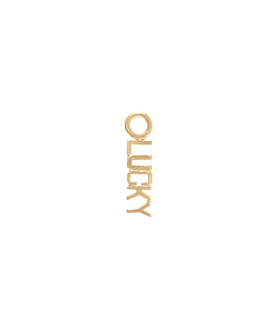The Lucky Charm – 14K Gold Earring Charm