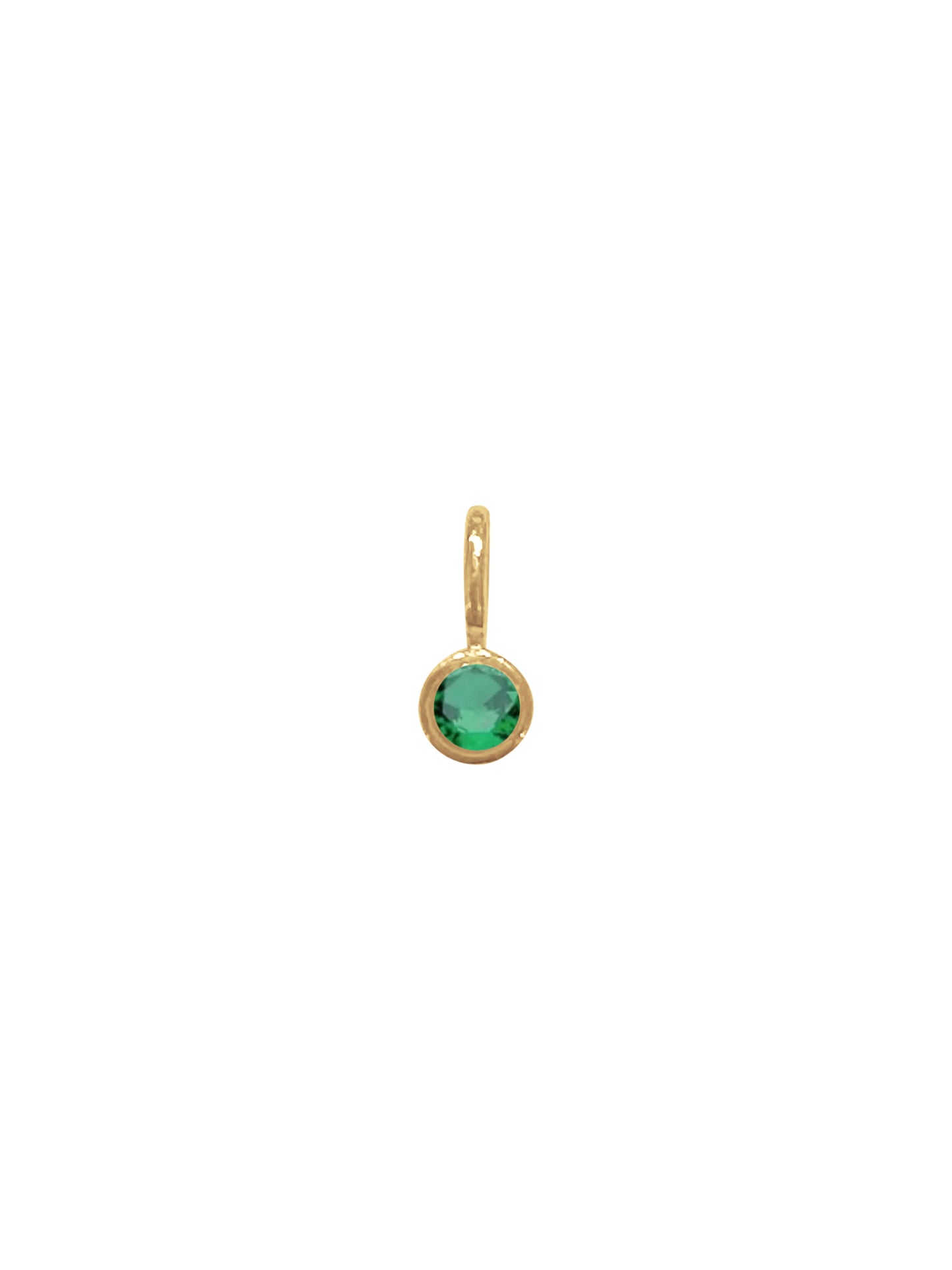 14K Birthstone Charm