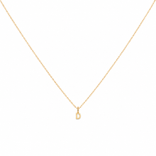 14k Kids Initial Necklace
