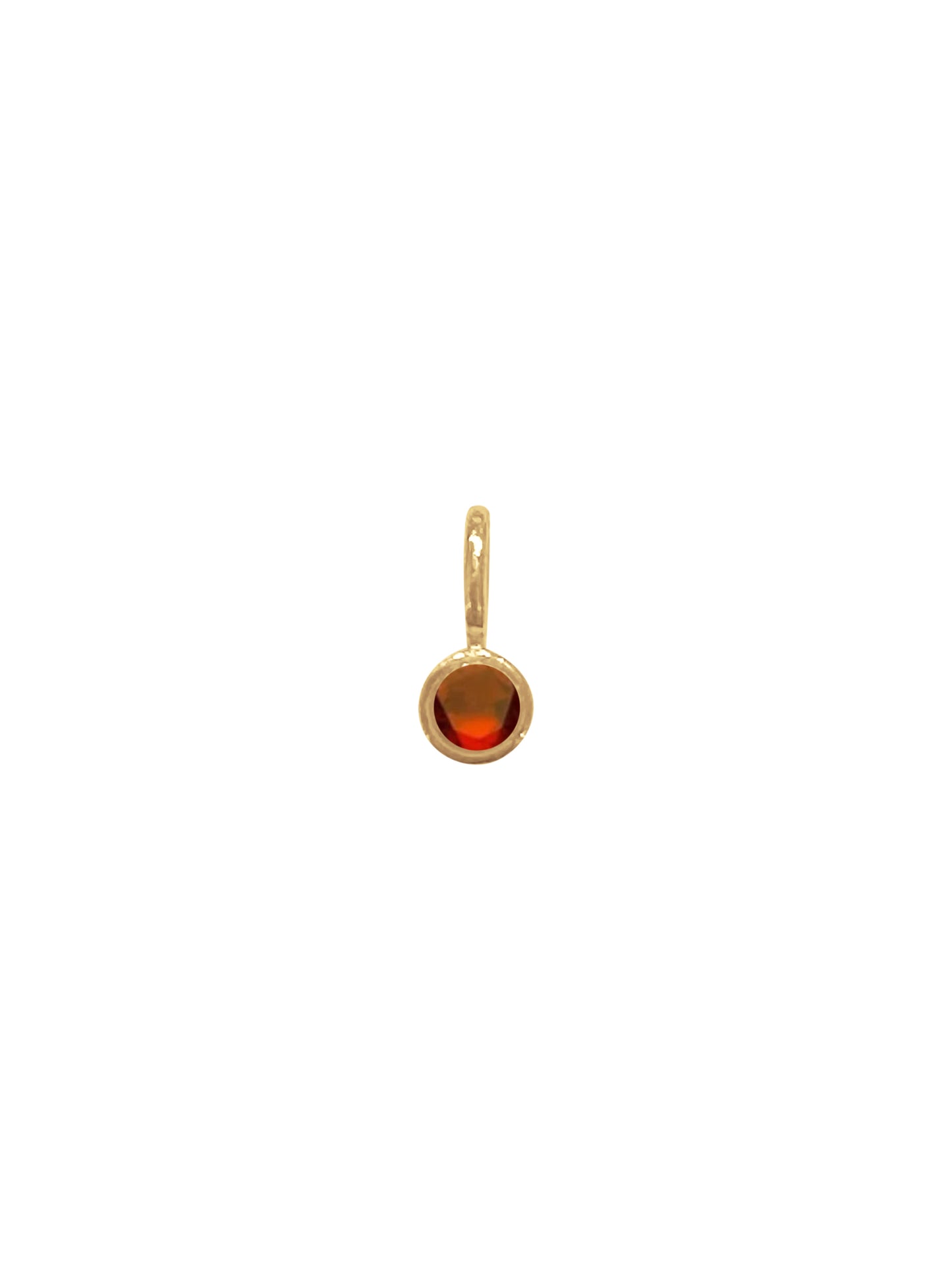 14K Birthstone Charm