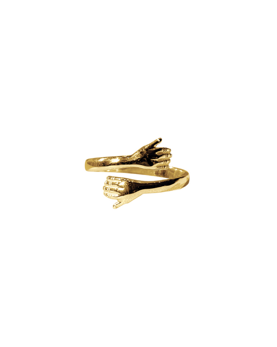 14K Gold Embrace Ring