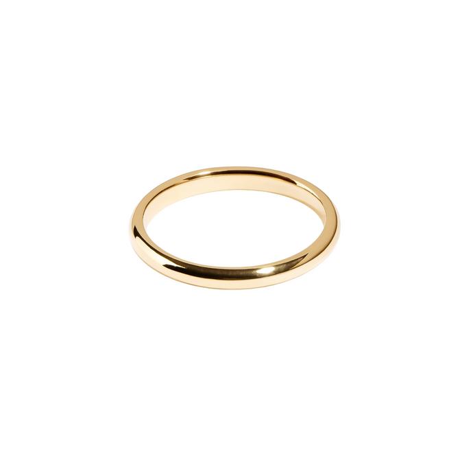 14K 2mm Confort Fit Wedding Band