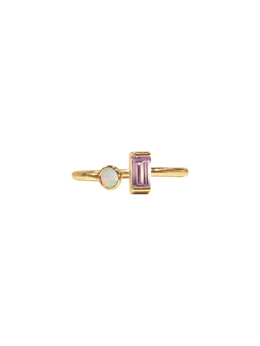 14K Gold Colores Ring