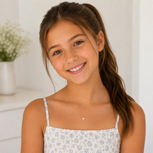 14k Kids Diamond Heart Necklace