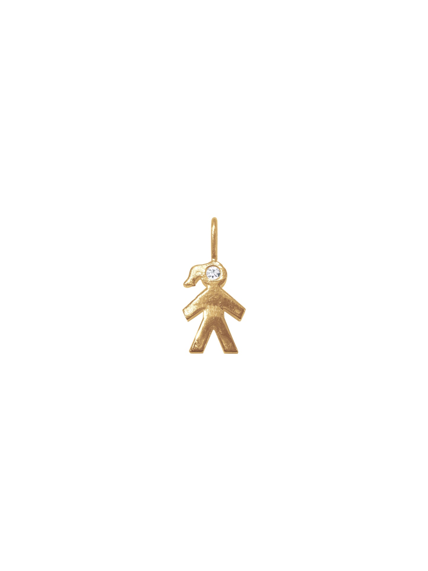 14K Birthstone Children Charm