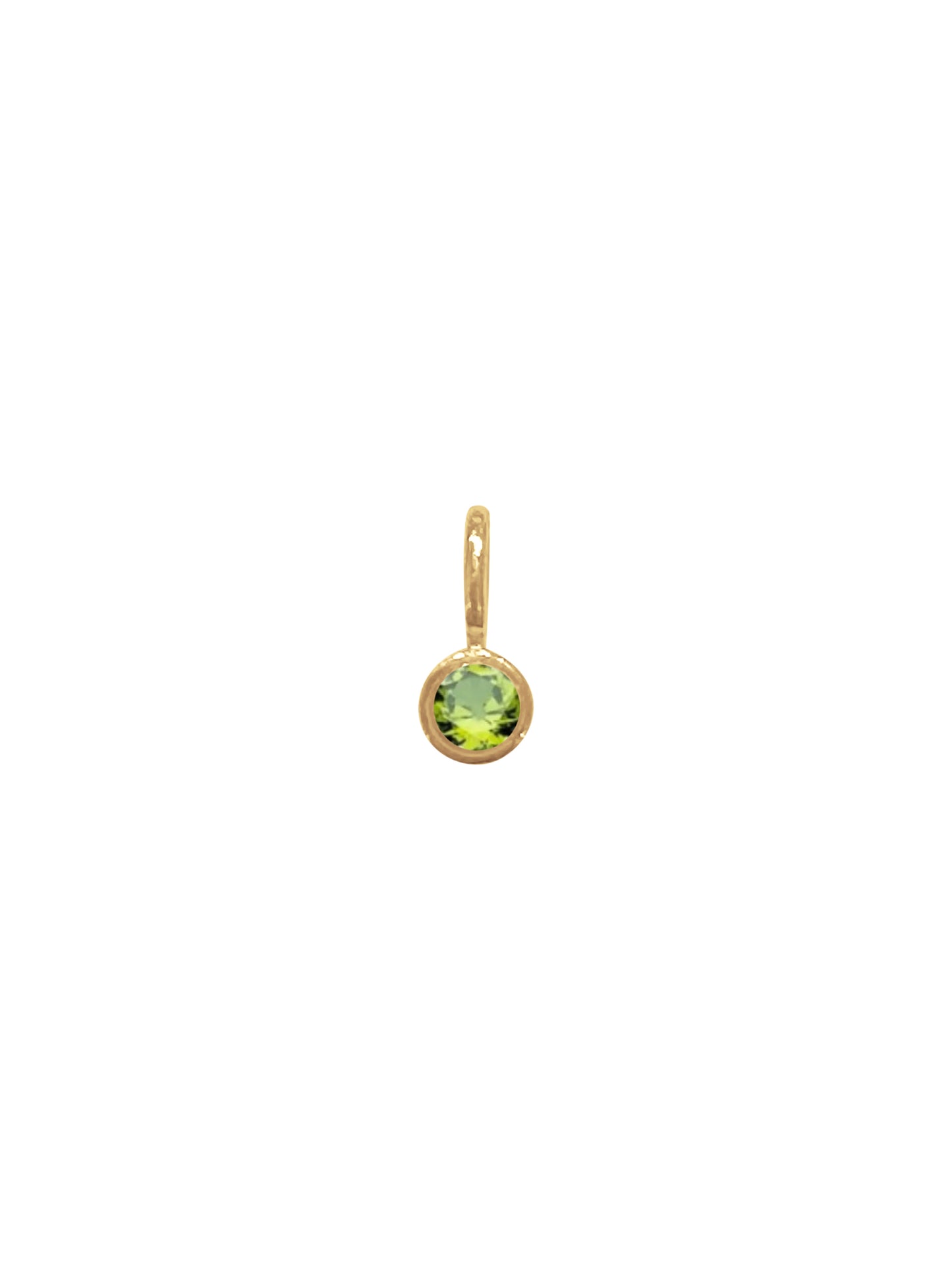 14K Birthstone Charm
