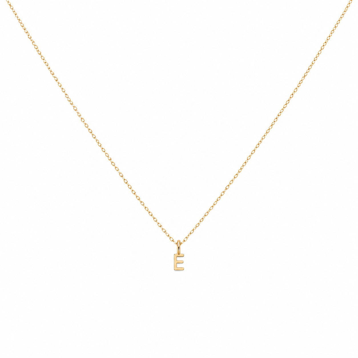 14k Kids Initial Necklace
