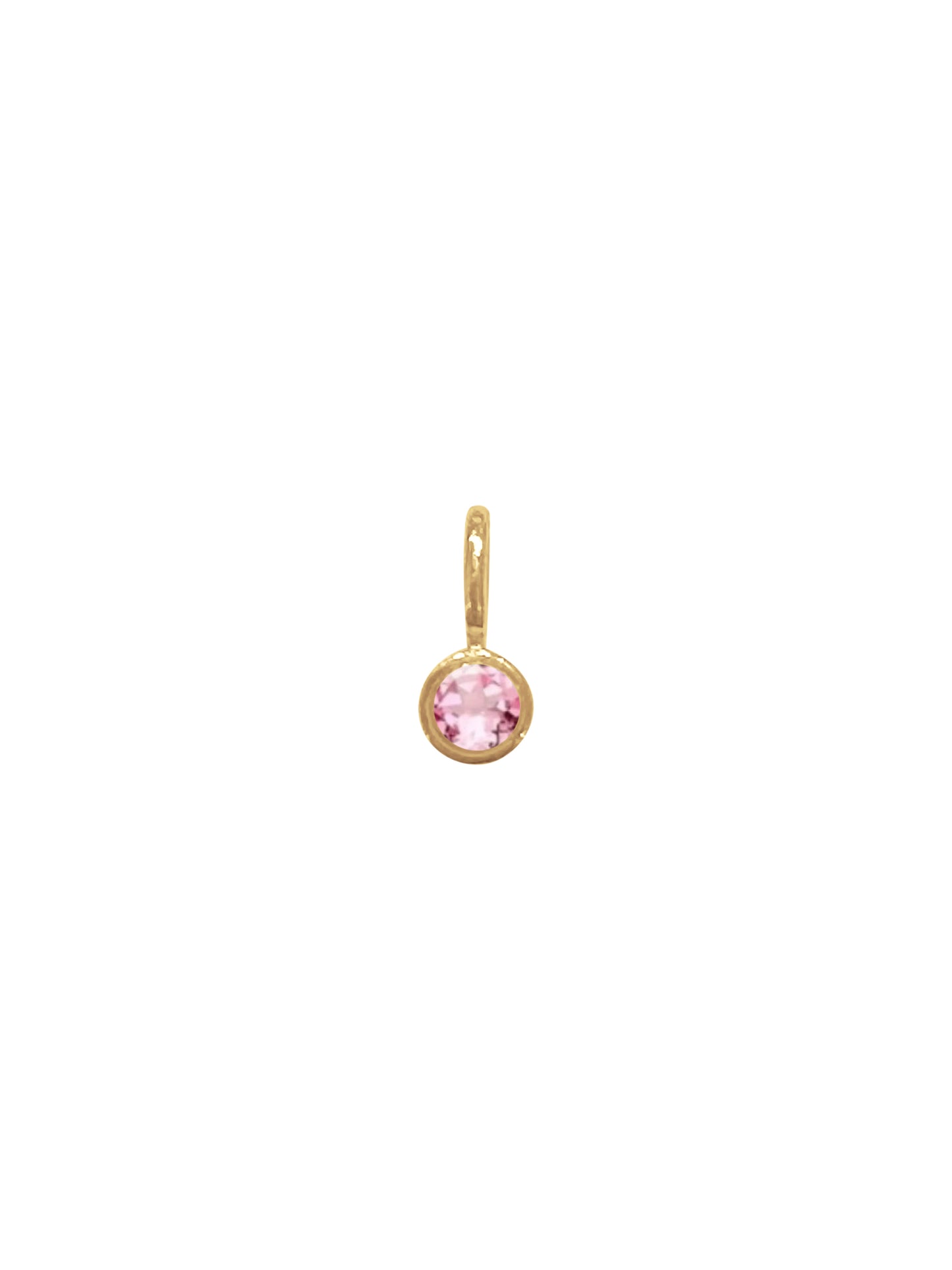 14K Birthstone Charm