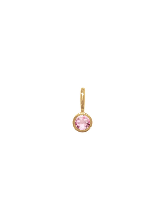 14K Birthstone Charm
