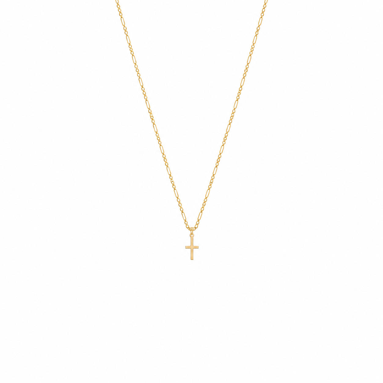 14k Kids Cross Necklace