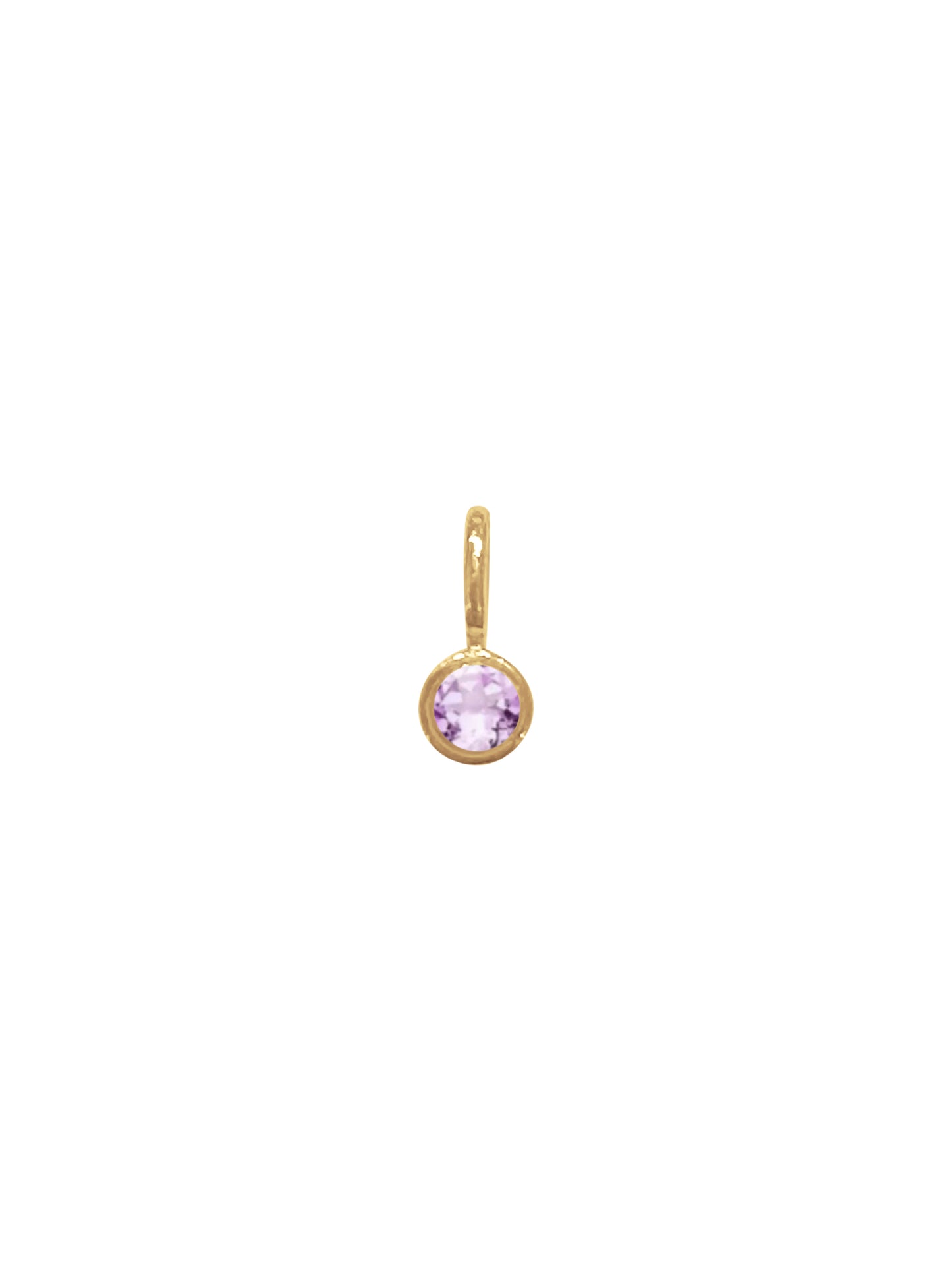 14K Birthstone Charm