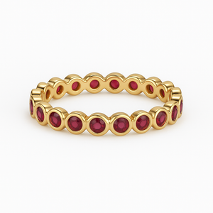 Bezel-Set Eternity Ring
