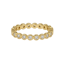 Bezel-Set Eternity Ring
