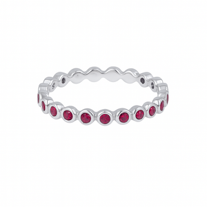Bezel-Set Eternity Ring