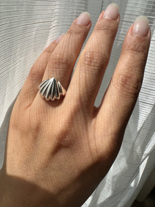 Sterling Silver Shell Ring
