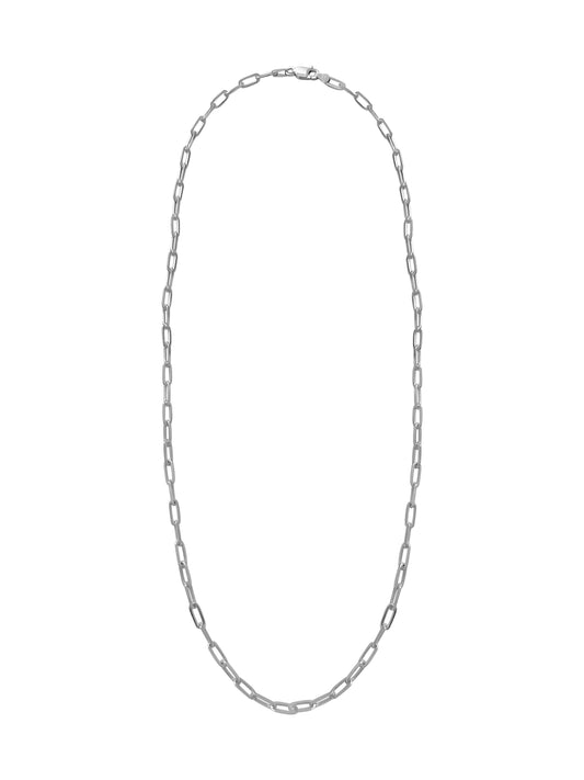 Sterling Silver Paper Clip Chain
