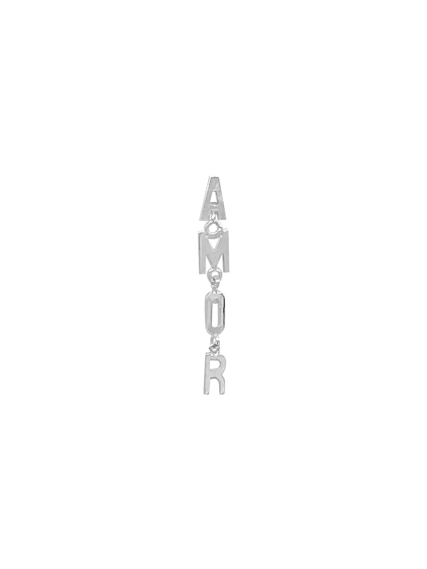 14K Amor Earring