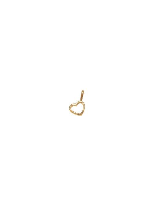 14K Heart Charm