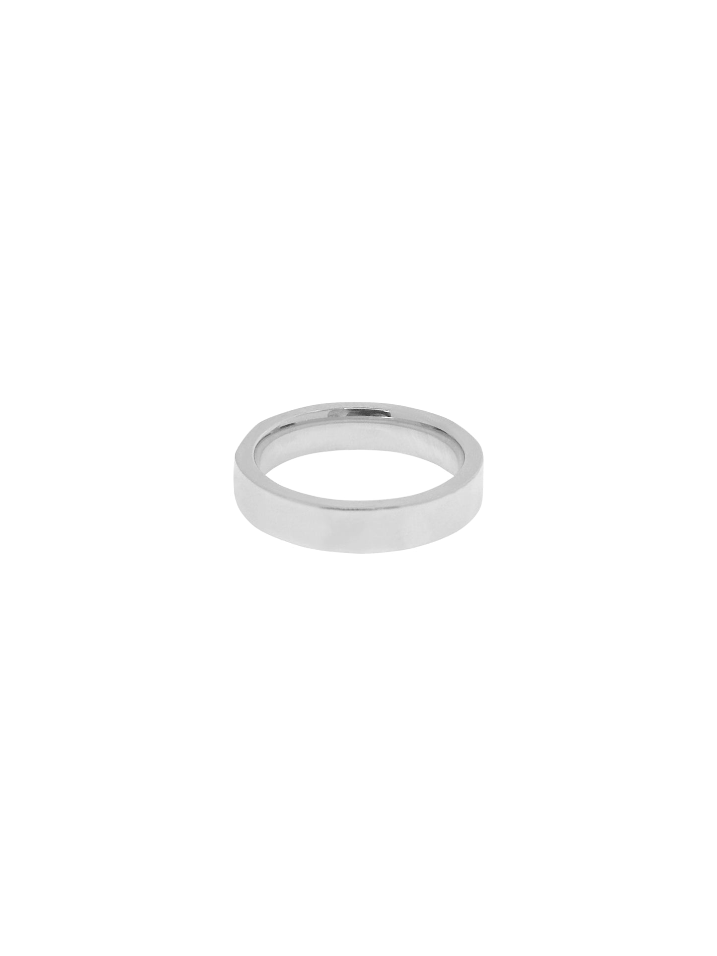 14K Gold Cigar Band Ring