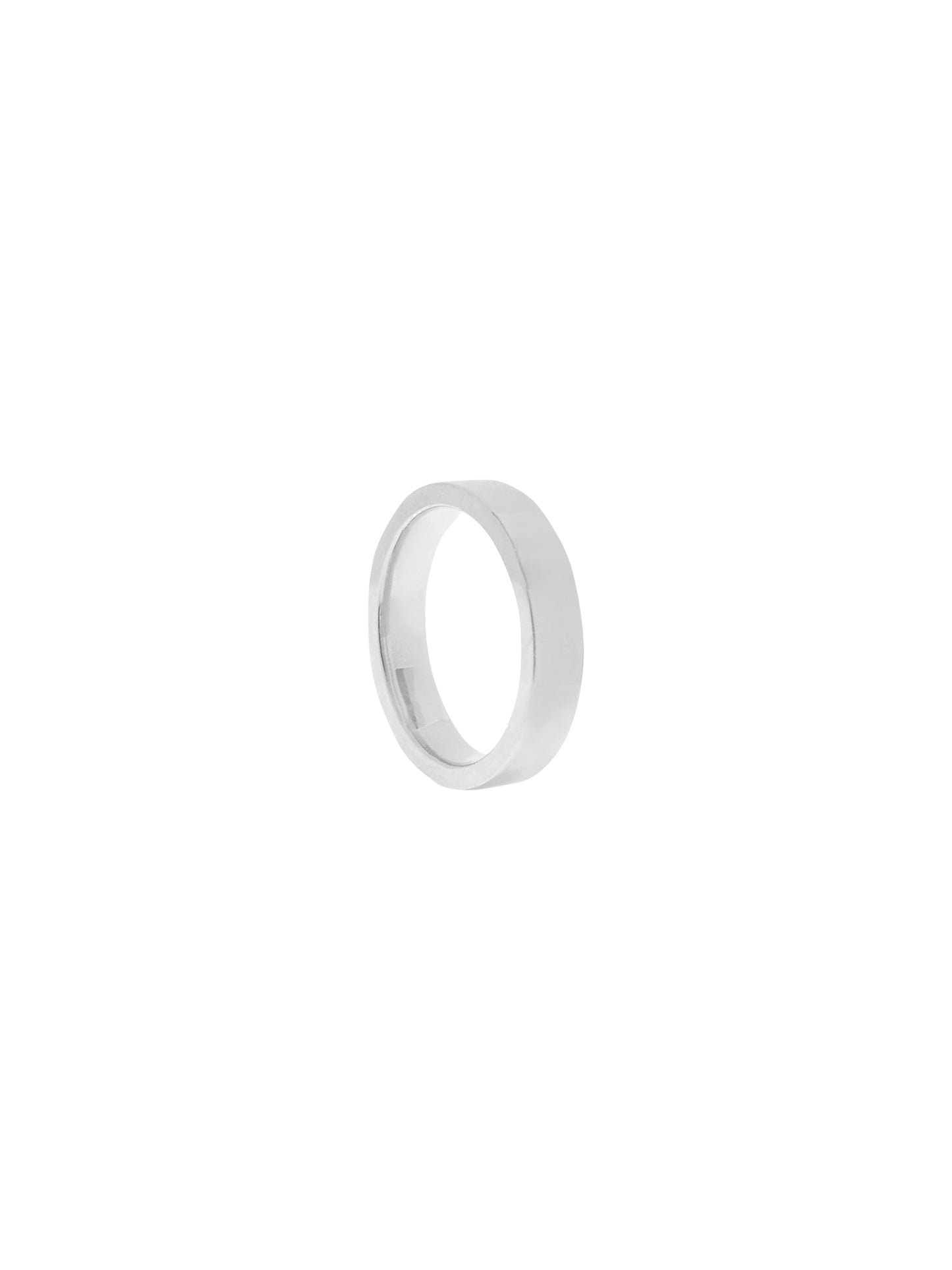 14K Gold Cigar Band Ring