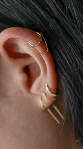 14KT Gold Sway Earring