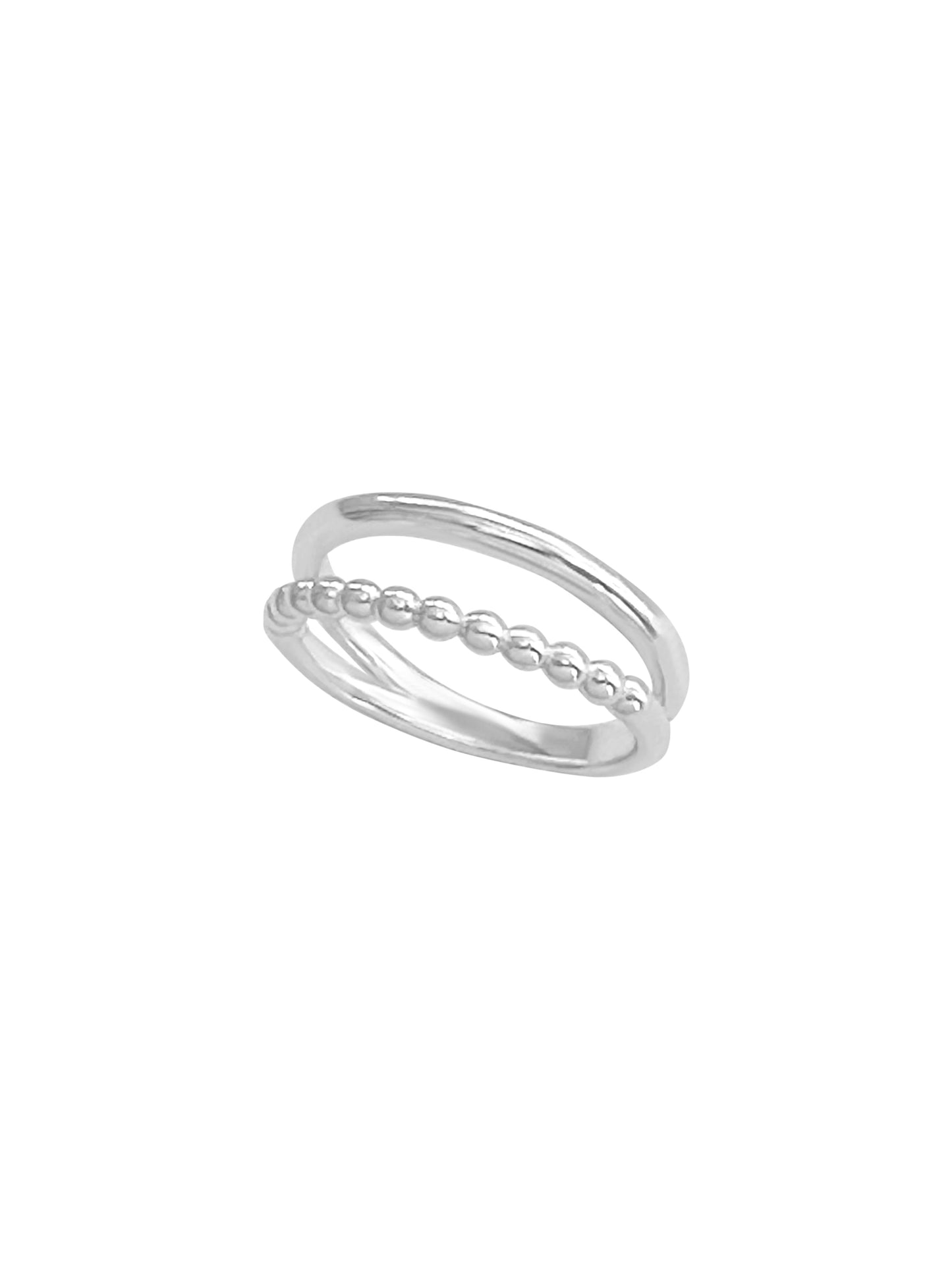 14k Solid Gold Double Band