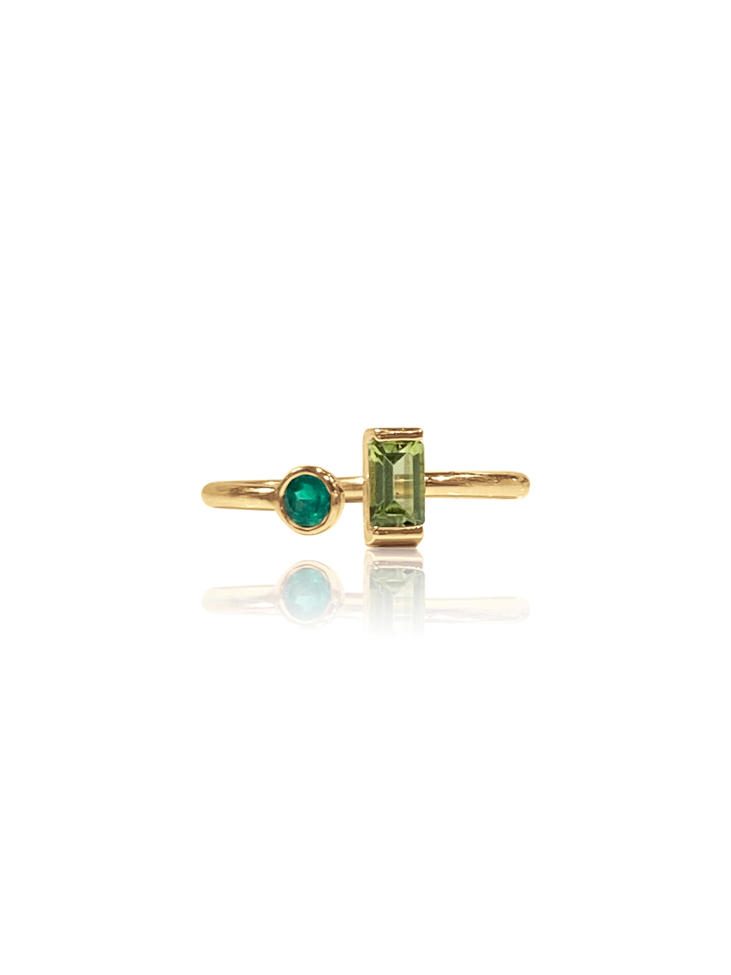 14K Gold Colores Ring