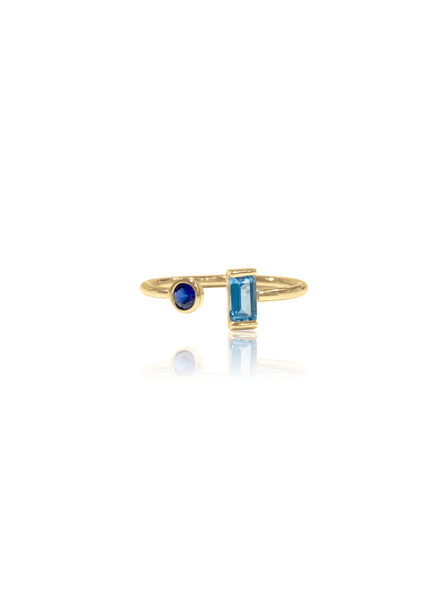 14K Gold Colores Ring