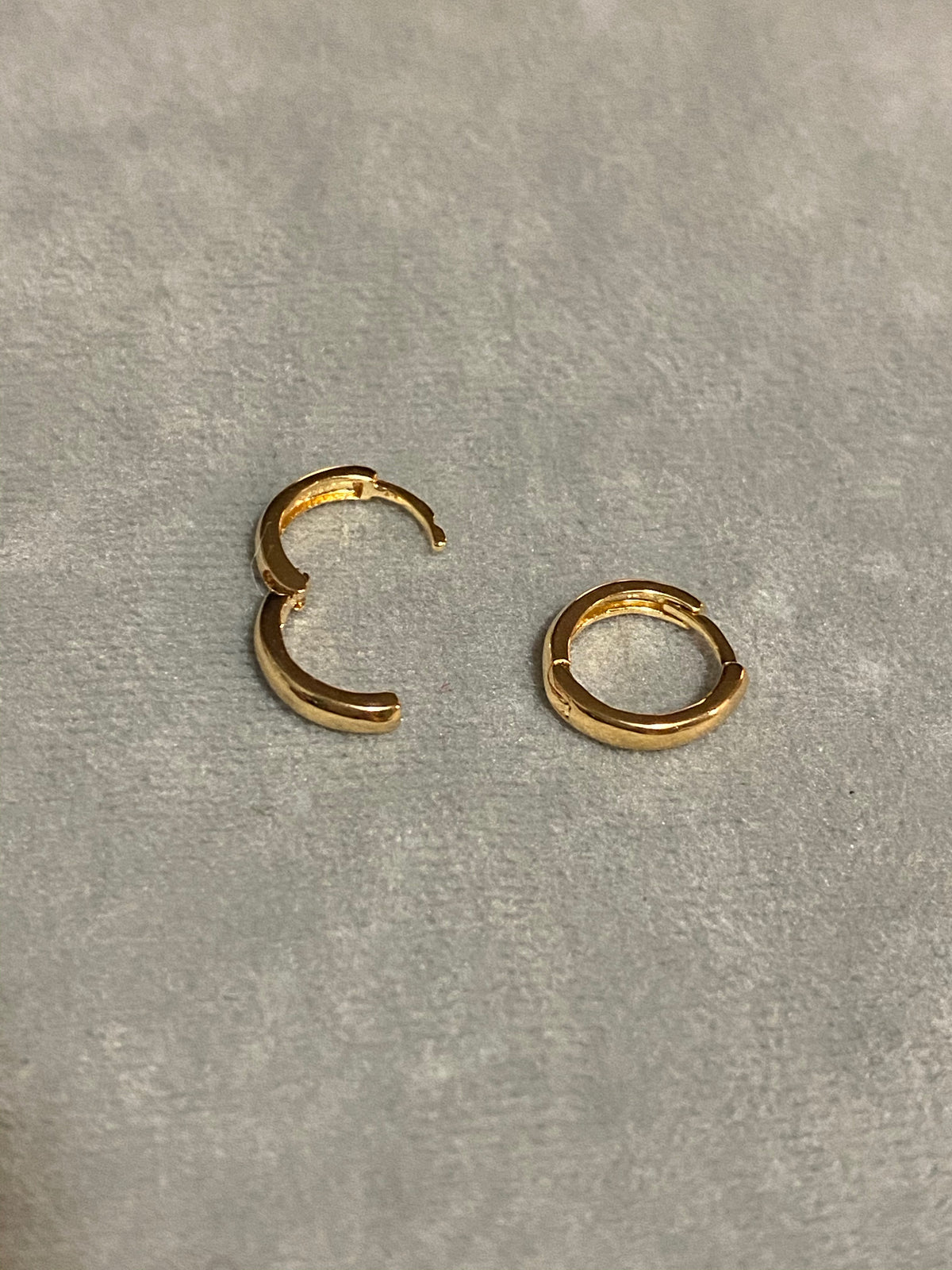 18K Gold Filled Clicker Earrings