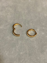 18K Gold Filled Clicker Earrings