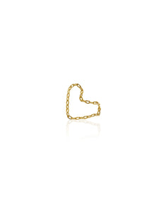 14K Gold Soft Chain Ring