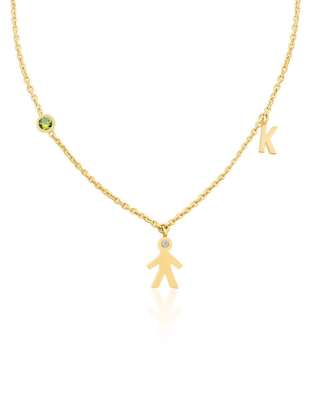 keila jewelry mom initial necklace boy agus