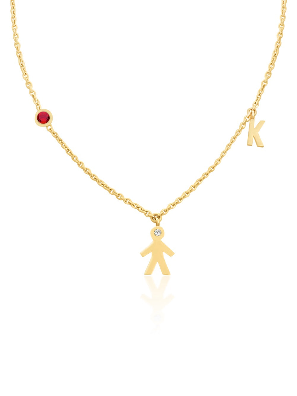 keila jewelry mom initial necklace boy july