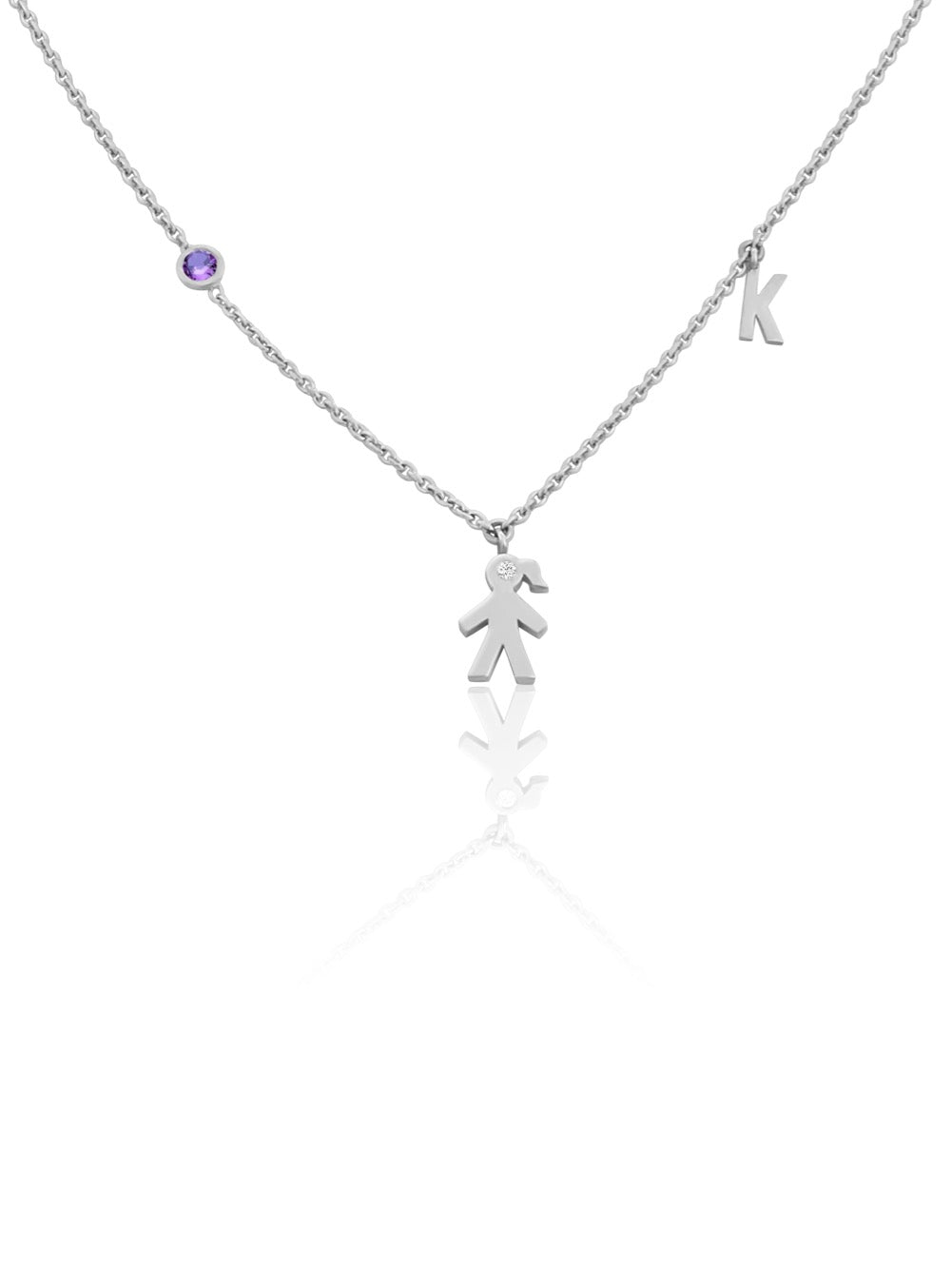 keila jewelry mom initial necklace girl feb