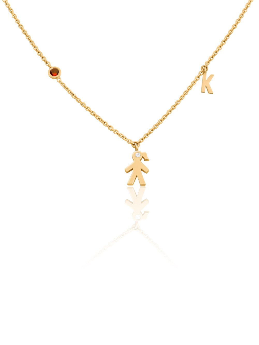 keila jewelry mom initial necklace