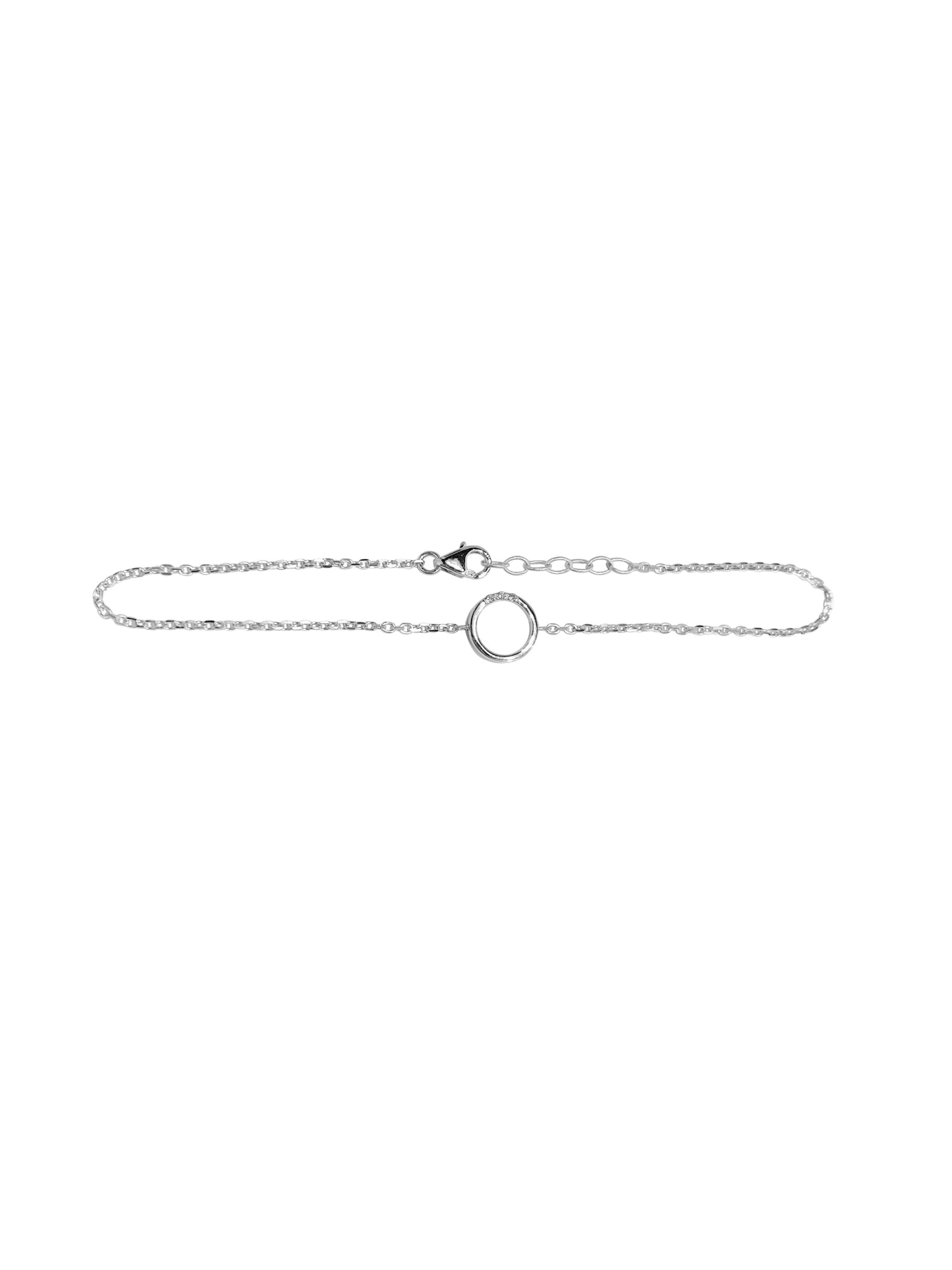 14K Gold Geometric Diamond Bracelets