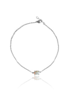 14K Gold Opal Bracelet
