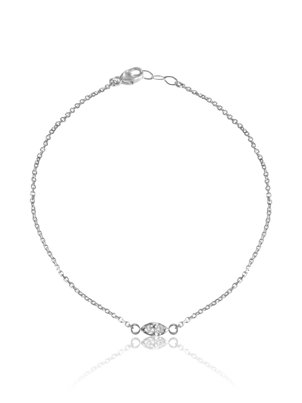 14K Gold Diamond  Bracelet