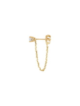 14KT Gold Chain Earring Jackets