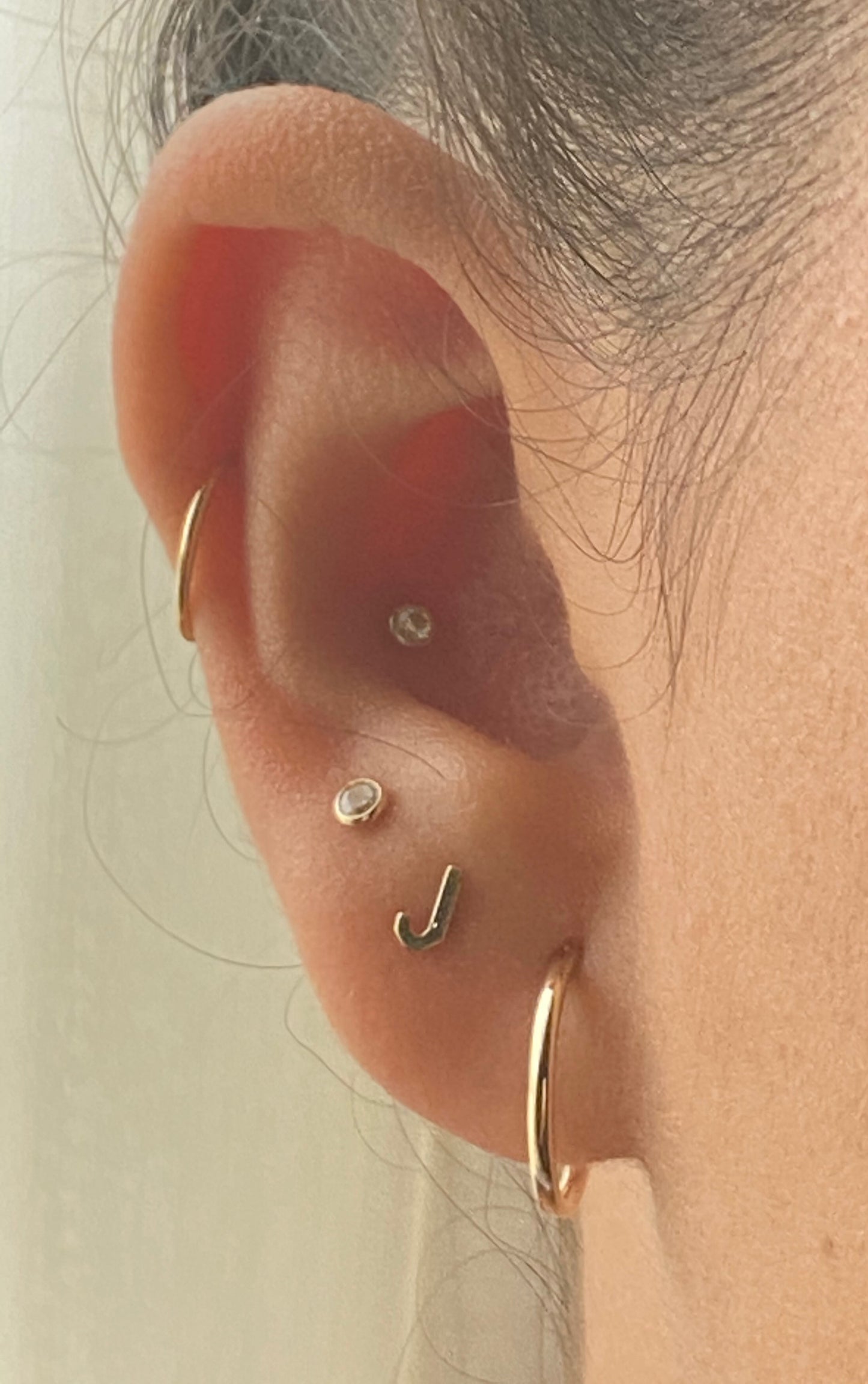 14KT Gold Hoop Earrings