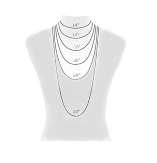 18K Gold Filled Paper Clip Chain