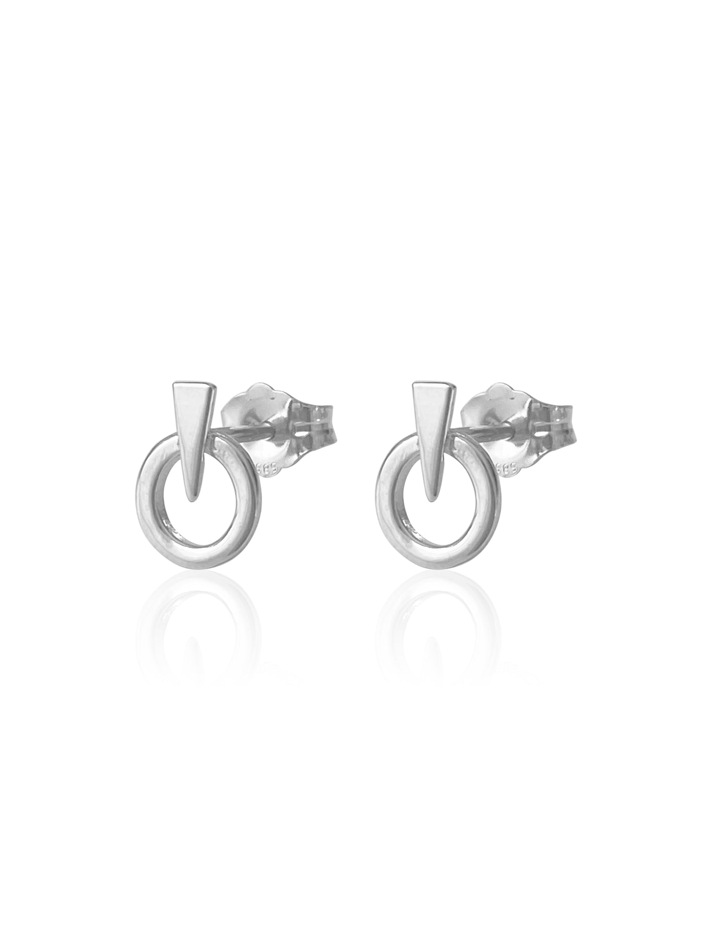 14K Gold Love & Strength Earring